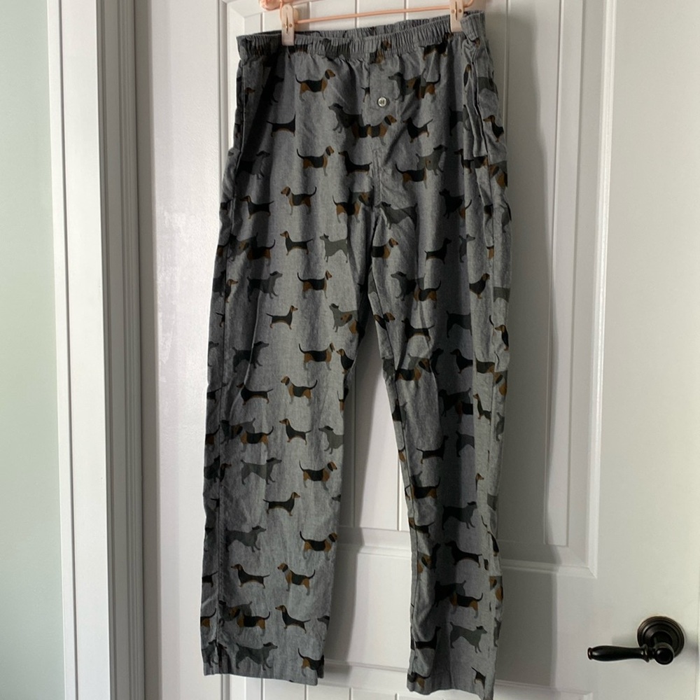 Men’s XL Flannel PJ set Dog pattern